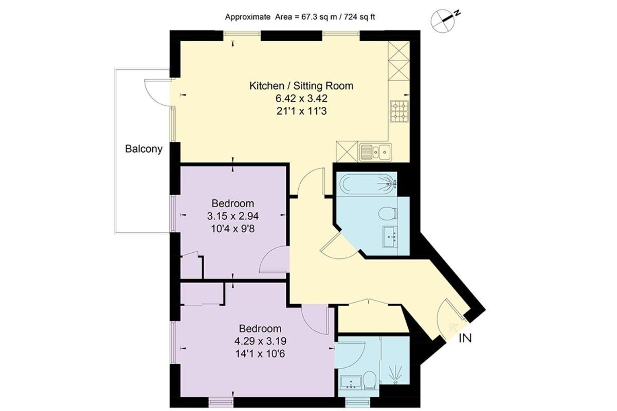 Апартаменты Deanery Court Vittrum *