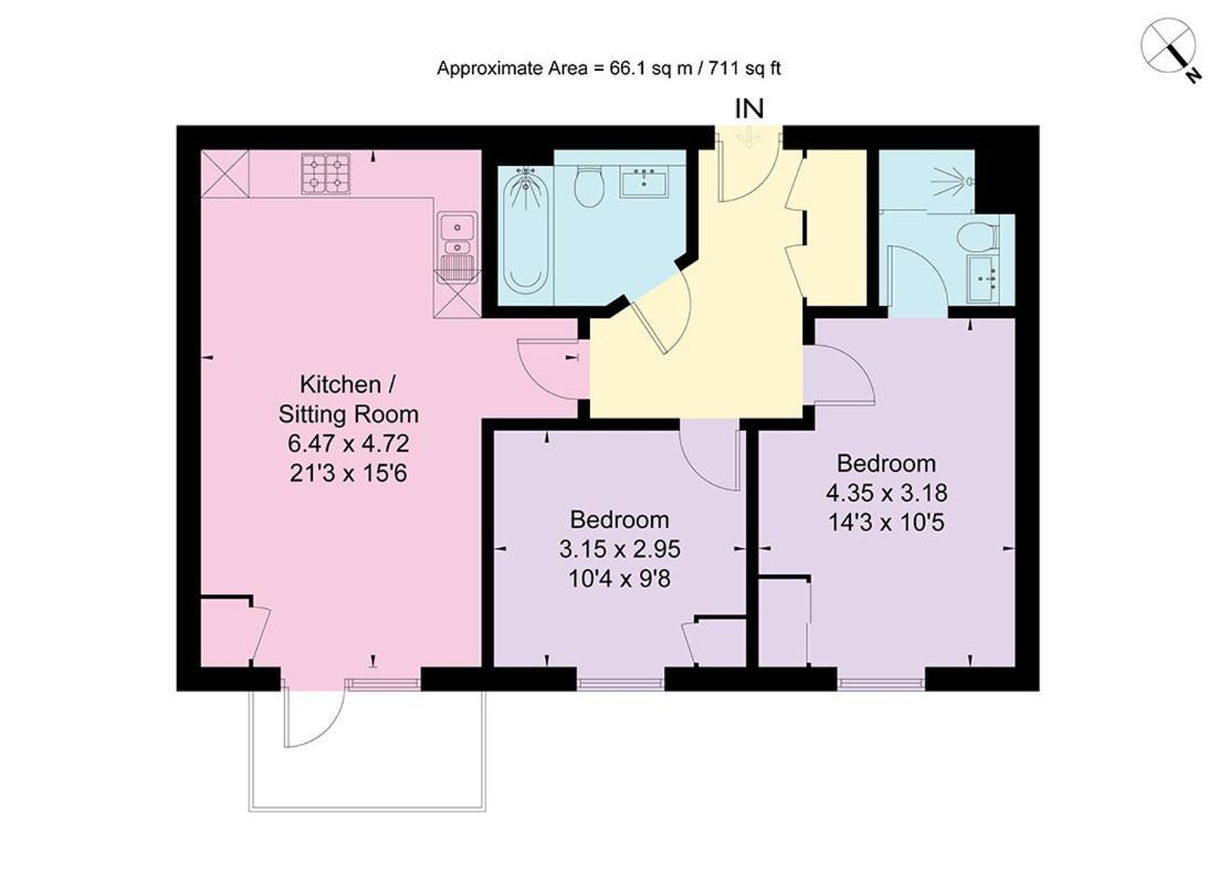 Апартаменты Deanery Court Vittrum *
